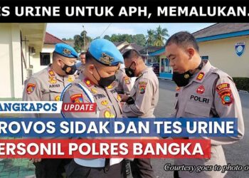 Tes Urine bagi Aparat Penegak Hukum, Pantaskah?