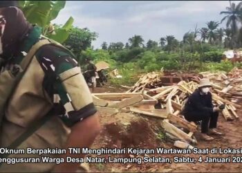 PTPN I Regional 7 Diduga Lakukan Eksekusi Ilegal di Desa Natar, Puluhan Rumah Roboh Diiringi Tangisan Memilukan Warga