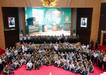 Irjen TNI Gelar Coffee Morning Bersama Para Kolonel Jajaran Mabes TNI