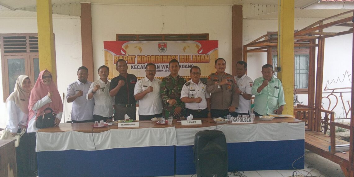 Ketua DPC PPWI Kabupaten Mesuji Bersama Jajarannya Adakan Rapat Koordinasi Dapur Sehat di Kecamatan Way Serdang