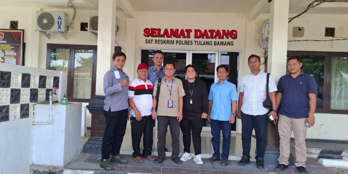 Amuri Resmi Laporkan Oknum Catut Nama Media Tinta Informasi Ke Polres Tulang Bawang