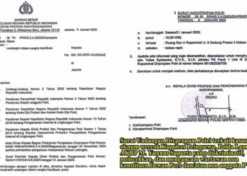 Propam Polri Undang Ketum PPWI Terkait Kapolres Pringsewu yang Ancam dan Lecehkan Wartawan