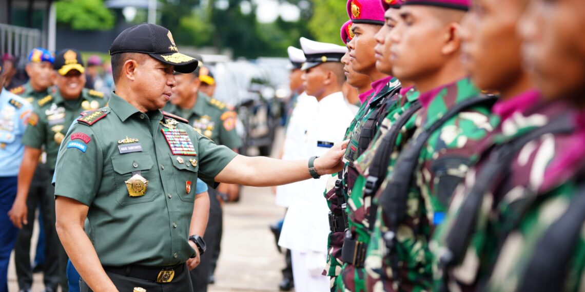 Panglima TNI Resmikan Gedung Trisula Denjaka dan Serahkan Ransus Mobile Dual Ramp System