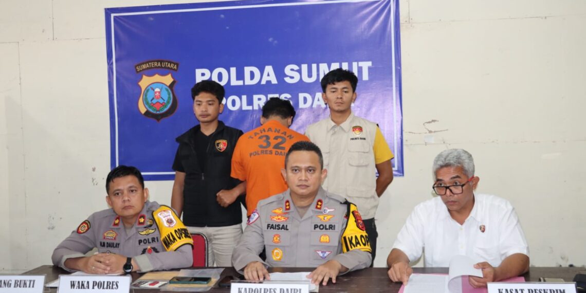 Pemilik Tiktok Escobar Kasus Penghinaan Suku Pakpak Di Amankan Sat Reskrim Polres Dairi