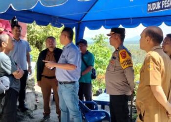 Polemik Pengelola dengan Pengunjung Air Terjun Lae Pendaroh Kembali Terjadi, Pemkab bersama Polres Dairi Lakukan Pembinaan