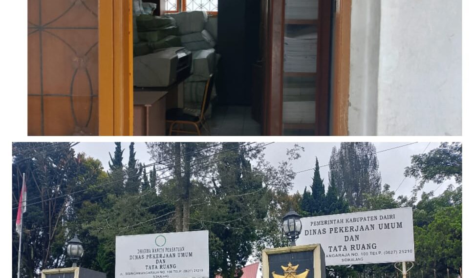 Dugaan Pengutipan Dan Praktek Korupsi ,Kolusi Serta Nepotisme Dalam Proyek Dinas Bina Marga Kabupaten Dairi Perlu Dipertanyakan