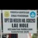 Pihak APH Diminta Usut Pengguna Anggaran UPT SDN.030293 Lae Hole Terkait Dugaan Penyelewengan Anggaran Dana Bos Dan Anggaran Afirmasi Tahun 2019