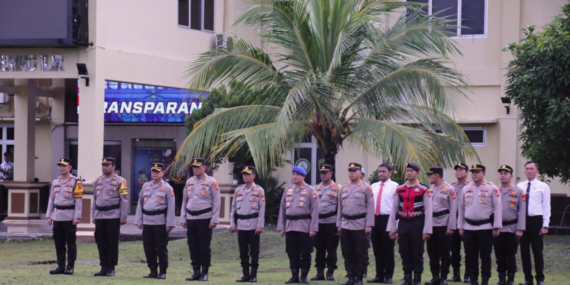 Gelar Pasukan Operasi Keselamatan Musi 2025, Satlantas Polres OKI Siap Laksanakan Operasi