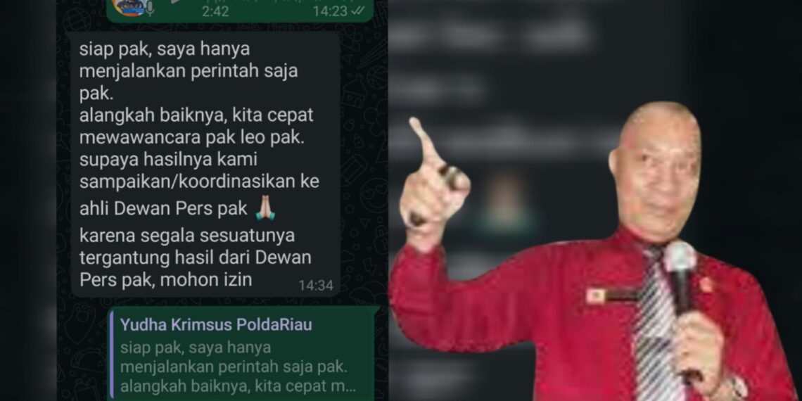 Percakapan Ketum PPWI dan Penyidik Polda Riau: Menyoal Independensi Polri dalam Penanganan Kasus Jurnalis