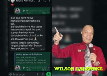 Percakapan Ketum PPWI dan Penyidik Polda Riau: Menyoal Independensi Polri dalam Penanganan Kasus Jurnalis