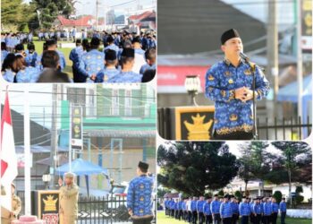 Bupati Dairi Pimpin Upacara Hari Kesadaran Nasional Di Akhir Jabatan