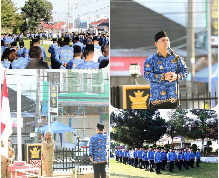 Bupati Dairi Pimpin Upacara Hari Kesadaran Nasional Di Akhir Jabatan