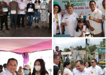 Luncurkan Program Cek Kesehatan Gratis (CKG),Sekda Kabupaten Dairi: Mari Manfaatkan Program Ini