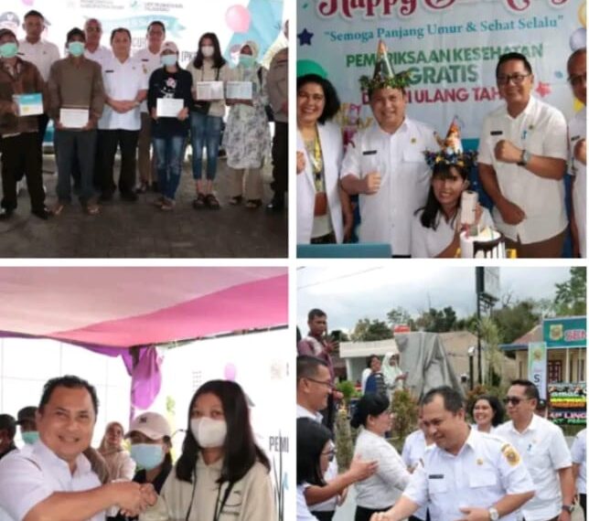 Luncurkan Program Cek Kesehatan Gratis (CKG),Sekda Kabupaten Dairi: Mari Manfaatkan Program Ini