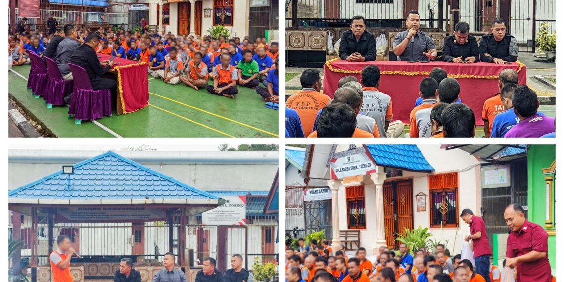 Sambut Bulan Suci Ramadhan 1446 H, Rutan Tarutung Gelar Pengarahan kepada WBP Terkait Pelaksanaan Puasa Serta Sosialisasi Pemberian Amnesti dan Efisiensi Anggaran