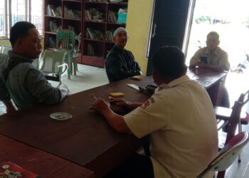 Awak Media Lawatan ke Kantor Desa Lalang Luas, Kecamatan V Koto