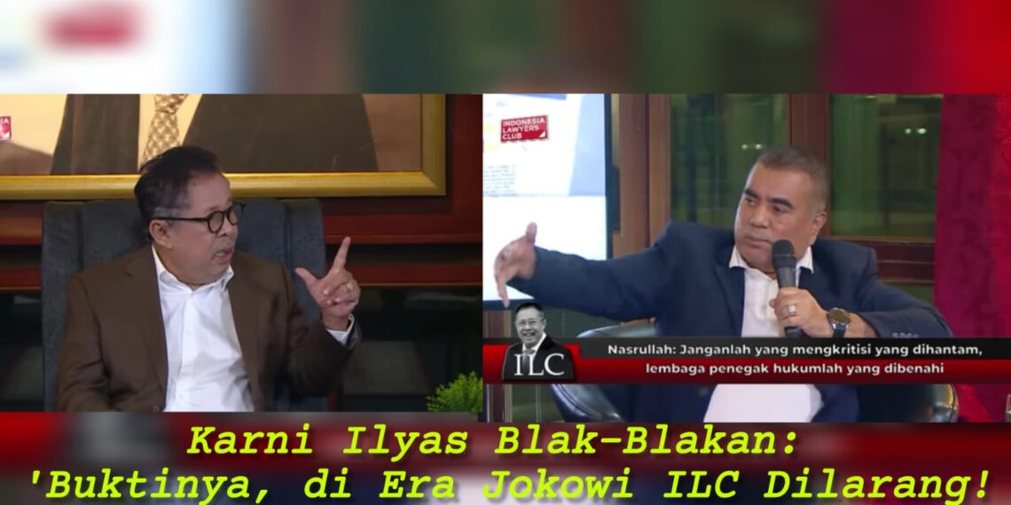 Karni Ilyas Blak-Blakan: ‘Buktinya, di Era Jokowi ILC Dilarang!