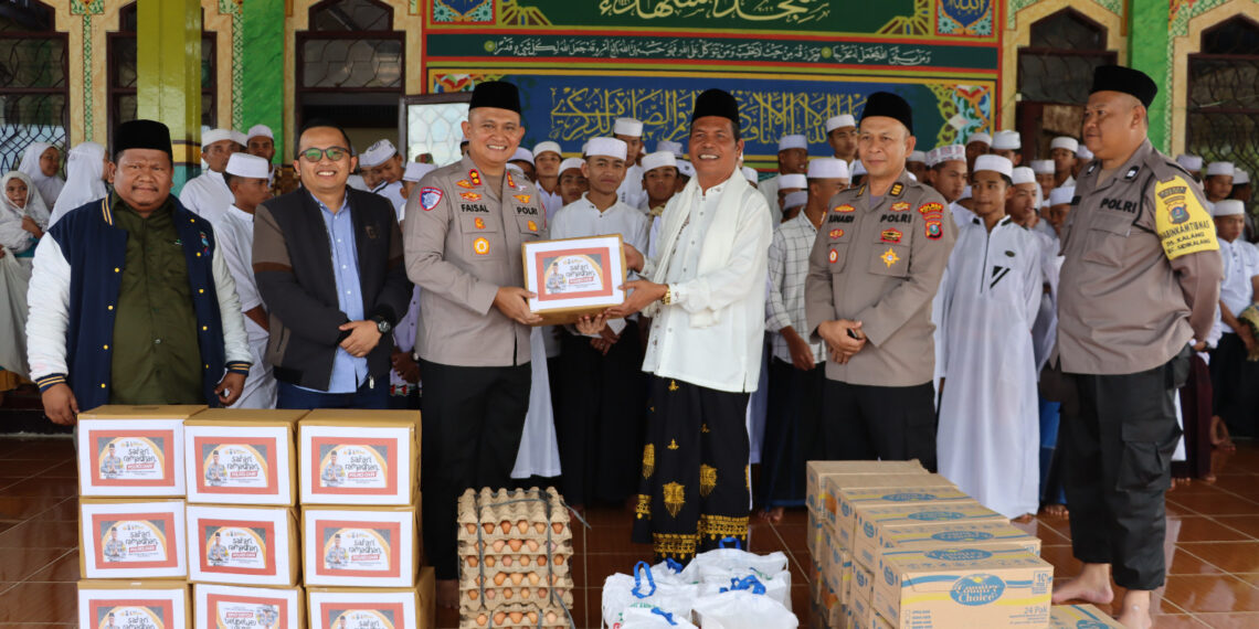 Safari Ramadan, Kapolres Dairi Sambangi Pesantren Dairi, Salurkan Sembako Dan Takjil