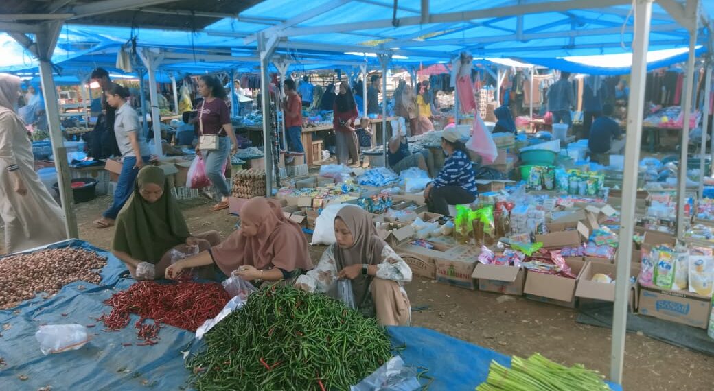 Pasar Sido Makmur Mengalami Peningkatan Pengunjung Pada Bulan Ramadhan, Begini Kata Pengurus