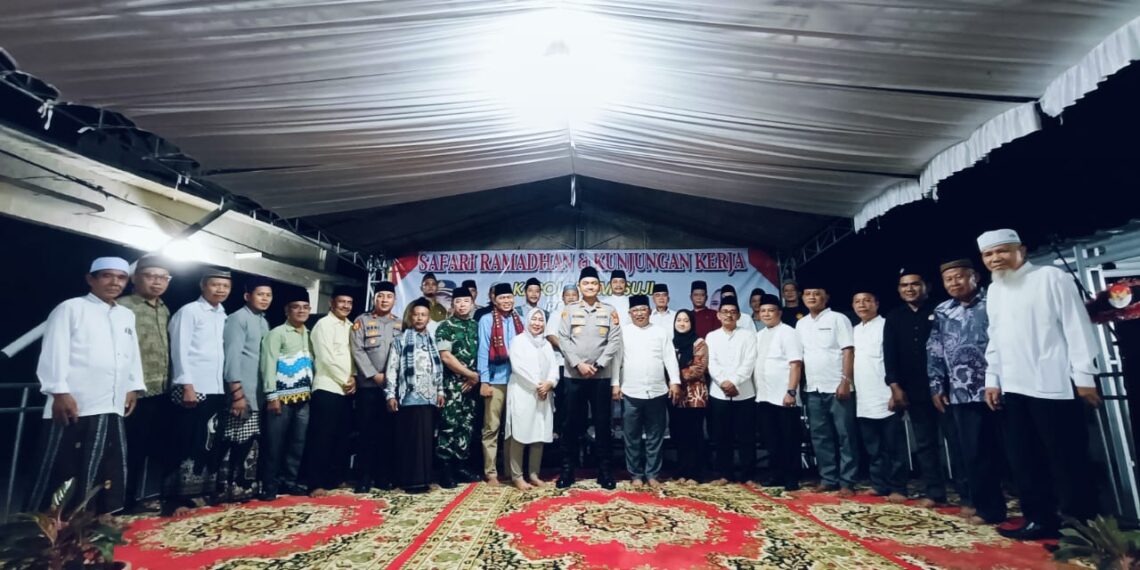 Kerjanyata Kapolres Mesuji Lampung Bersafari Ramadhon di Polsek Way Serdang