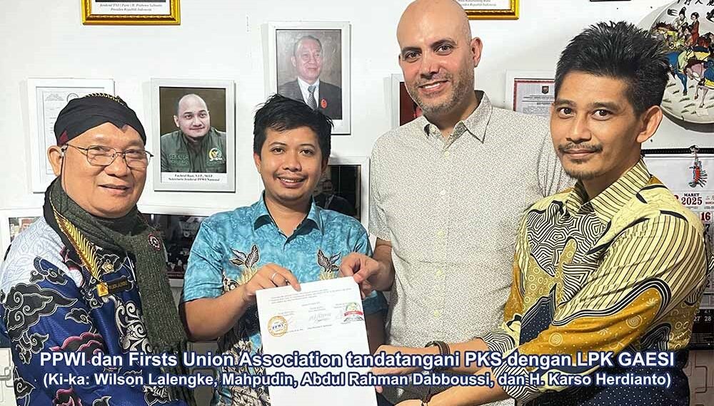 Tandatangani PKS, PPWI bersama Firsts Union Association dan LPK GAESI Siap Kirim Tenaga Kerja ke Jepang dan Korea
