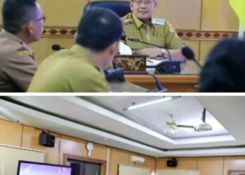 Bupati Dairi Ir.Vikner Sinaga Menerima Audensi Komisi Pemilihan Umum (KPU)