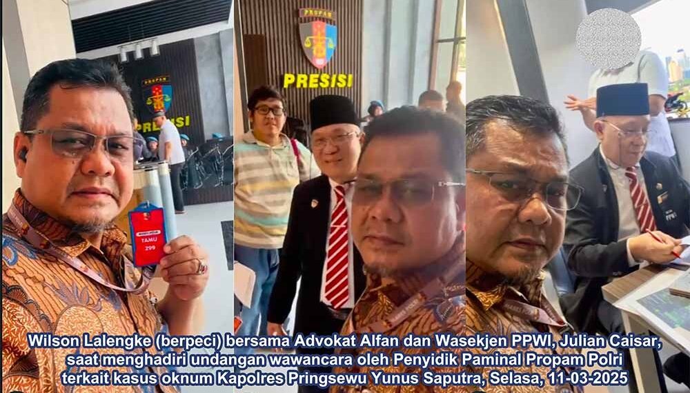 Terkait Kasus Kapolres Pringsewu Yunus Syahputra, Ketum PPWI Minta Diproses hingga Pemecatan