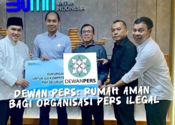 Dewan Pers: Rumah Aman bagi Organisasi Pers Ilegal
