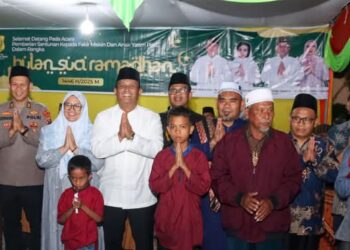 Safari Ramadhan Hari ke 13, Wabup Wahyu Ajak Masyarakat Dairi Berhati-hati Dengan Cuaca Ekstrem