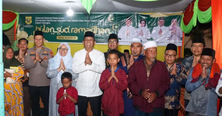 Safari Ramadhan Hari ke 13, Wabup Wahyu Ajak Masyarakat Dairi Berhati-hati Dengan Cuaca Ekstrem