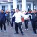Gelorakan Semangat! Wakil Bupati Tapanuli Utara Ajak Senam Pagi Bersama