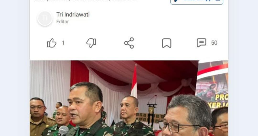 Ketika Kampungan Jadi Perdebatan: KASAD, Jenderal Karbitan, dan Oligarki