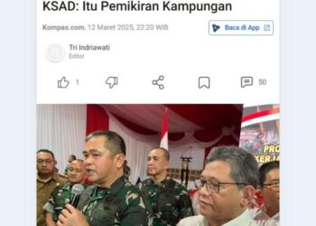 Ketika Kampungan Jadi Perdebatan: KASAD, Jenderal Karbitan, dan Oligarki