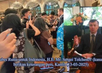 Dubes Rusia Adakan Acara Media Gathering dan Buka Puasa Bersama Pekerja Media