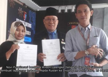 Ingkar Janji, Penyidik Polrestro Jakarta Barat Aipda Ruslan Dipropamkan