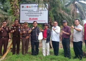 Satgas PKH Langkah Tegas Menyegel Perkebunan Kelapa Sawit Milik PT. SJAL