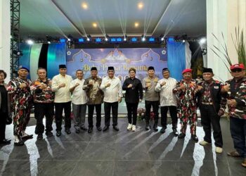 Senator Maya Rumantir Hadiri Buka Puasa Bersama Forkopimda Sulut, DPW KKSS, dan Anak Yatim di Rudis Gubernur YSK