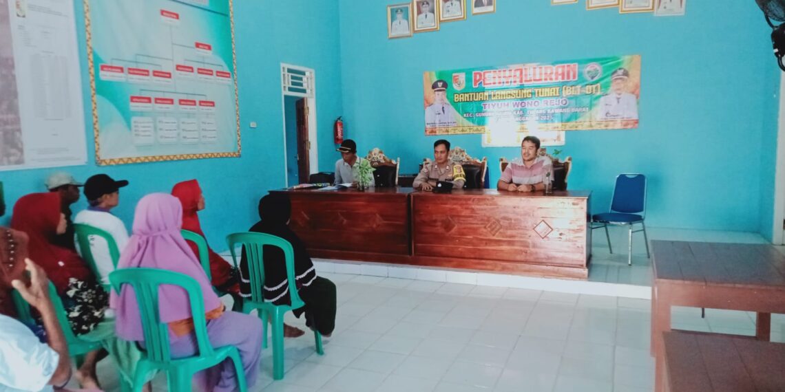 Pemerintah Desa Tiyuh Wono Rejo Melaksanakan Penyaluran BLT Tahap I, Periode Januari -Maret Tahun 2025