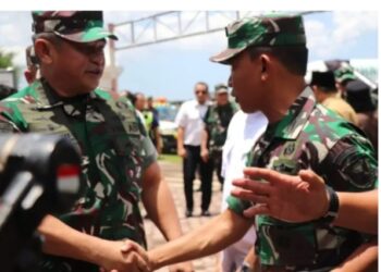 Kunker ke Bengkulu, Kasad Bukber Bersama Anak Yatim dan Jajaran Korem 041 Gamas