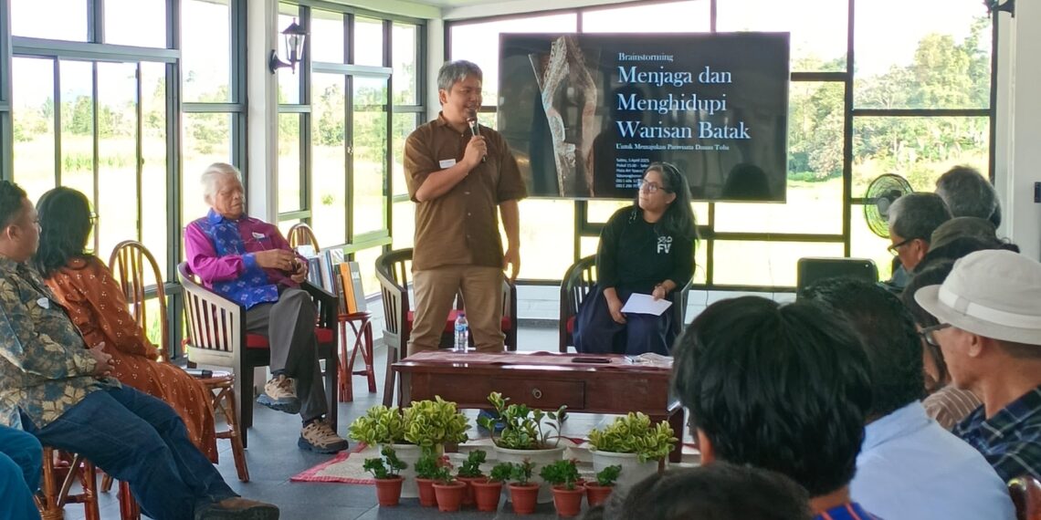 Wakil Bupati Taput Hadiri Brainstorming Menjaga dan Menghidupi Warisan Batak