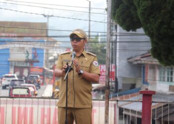Bupati Taput Pimpin Apel Pagi di RSUD Tarutung: Tekankan Peningkatan Pelayanan dan Kebersihan
