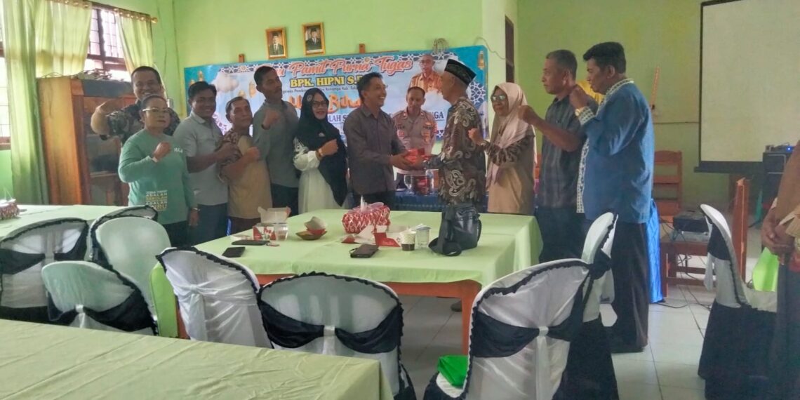 Pisah Sambut Korwas Cam dan Halal Bihalal se Kecamatan Way Kenanga Tubaba