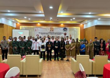 SKKP Kabupaten Mimika Launching Dimulainya Pembangunan 18 Dapur Sehat MBG