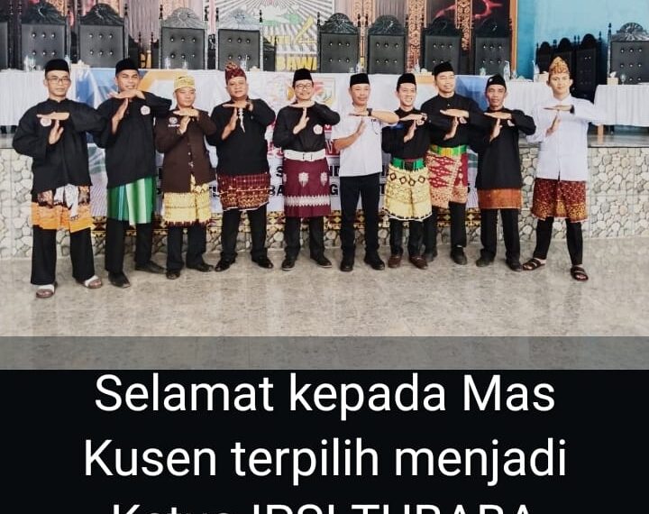 Kusen Terpilih Sebagai Ketua IPSI Kabupaten Tulang Bawang Barat