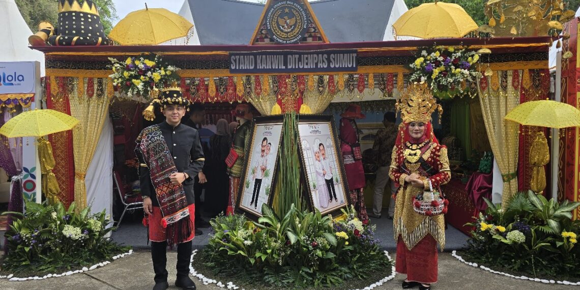 Stan Kanwil Ditjenpas Sumut Pukau Pengunjung IPPAFest 2025 dengan Nuansa Budaya dan Karya Seni