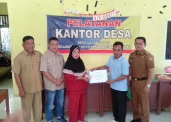 BLT DD Tahap Dua Desa Lalang Luas Telah Dibagikan