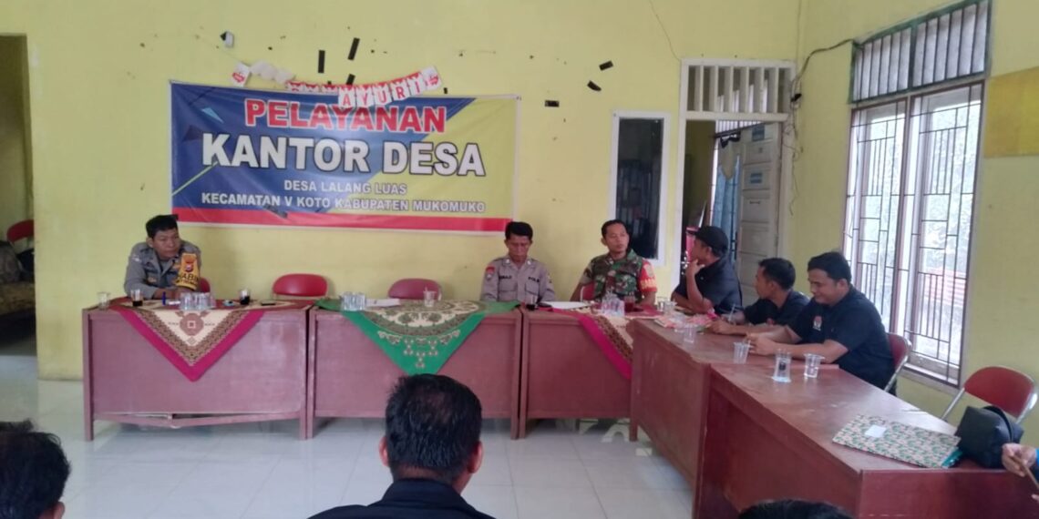Desa Lalang Luas Mengadakan Musyawarah Pra Pelaksanaan Desa Tahap Pertama Tahun 2025