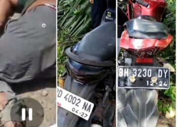 Lakalantas Mobil Truk VS Sepeda Motor di Kabupaten Mukomuko, Salah Satu Pengandara Mengalami Luka Berat