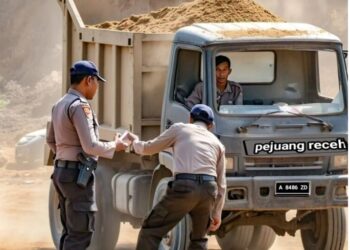 Diduga Palak Dump Truck  Pengangkut Pasir Laut , Beberapa  Anggota  Polsek  di Kodi Bangedo Akhirnya Berurus an  dengan Kasipropam Polres Sumba Barat Daya