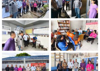 Laksanakan Pengawasan di Rutan Tarutung, Hakim Wasmat Pengadilan Negeri Tarutung : “Hak-hak Tahanan dan Narapidana Terpenuhi”